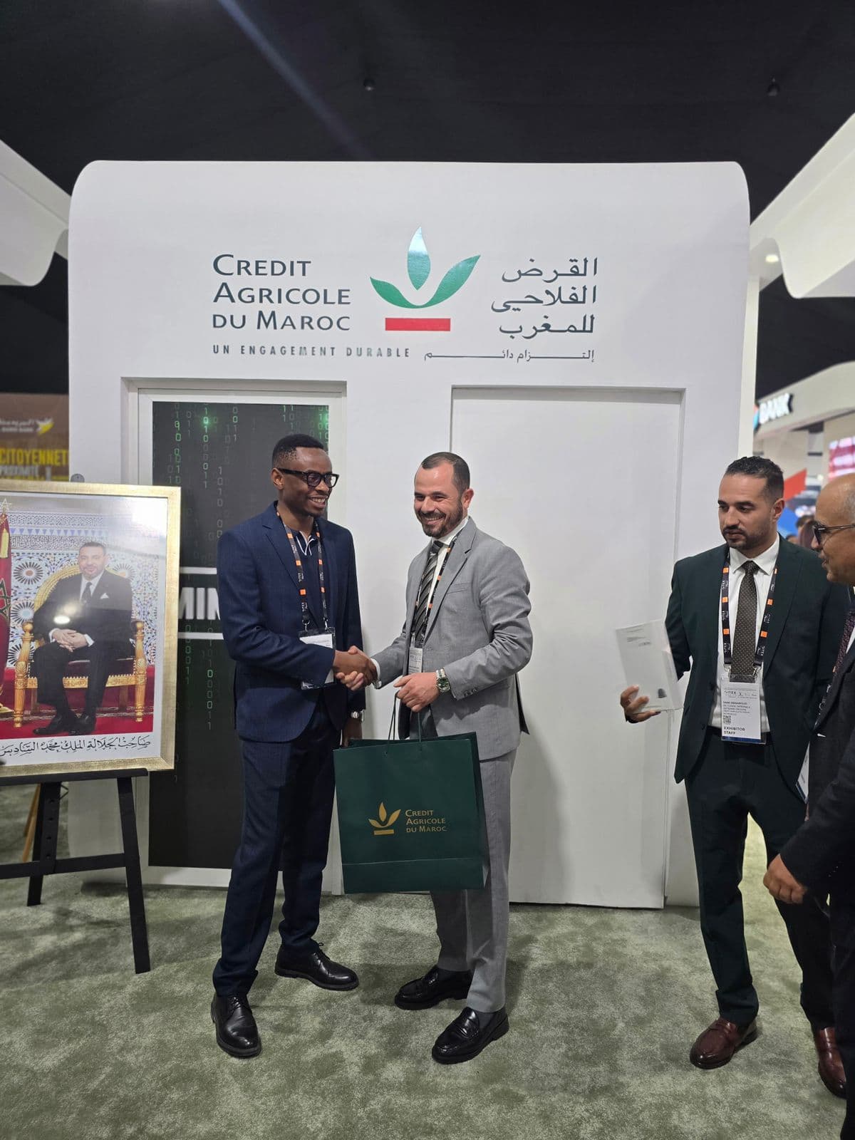 Remise du prix AI Prompt Challenge Bank-e par le Crédit Agricole du Maroc